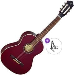 Classical guitar Ortega R121 Basic SET Wine Red Classical guitar