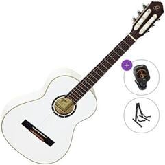 3/4 klassieke gitaar voor kinderen Ortega R121 Standard SET White 3/4 klassieke gitaar voor kinderen