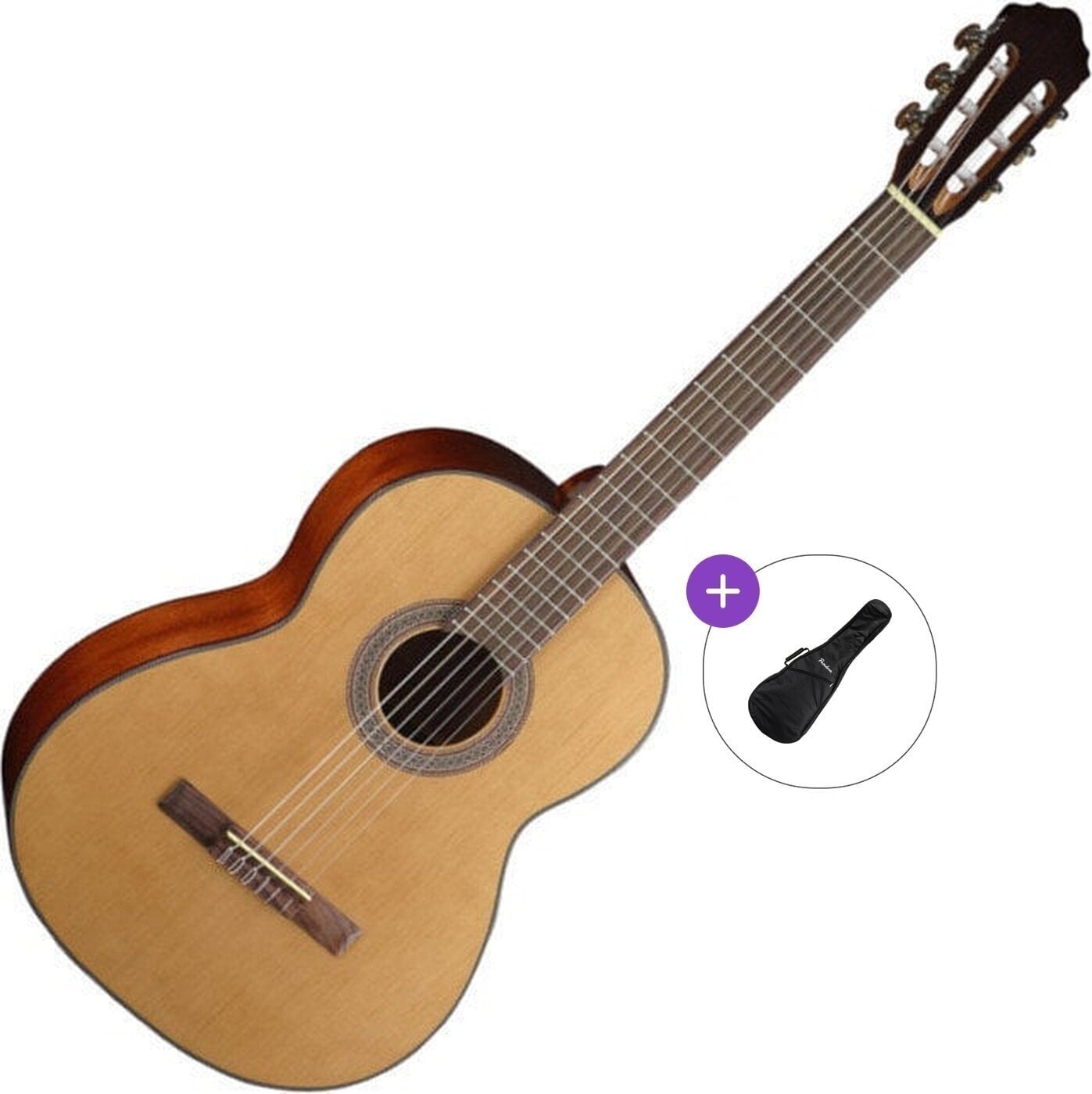 Klasická kytara Cort AC200 Basic SET 4/4 Natural Klasická kytara