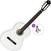Klassieke gitaar Ortega R121SNWH Basic SET 4/4 White Klassieke gitaar