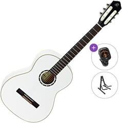 Klassieke gitaar Ortega R121SNWH Standard SET 4/4 White Klassieke gitaar