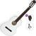 Klassieke gitaar Ortega R121WH Standard SET 4/4 White Klassieke gitaar