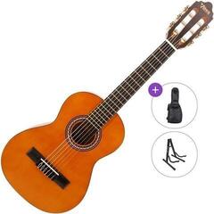 Klassikaline kitarr Valencia VC201 Standard SET Vintage Natural Klassikaline kitarr