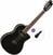 Klassieke gitaar met elektronica Eko guitars NXT N100e Basic SET 4/4 Black Klassieke gitaar met elektronica