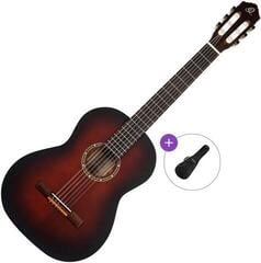 Klassieke gitaar Ortega R55BFT Basic SET 4/4 Burbon Burst Klassieke gitaar