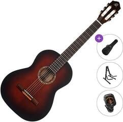 Klassieke gitaar Ortega R55BFT Standard SET 4/4 Burbon Burst Klassieke gitaar