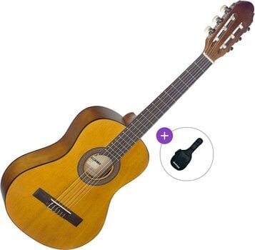 Semi-klassieke gitaar voor kinderen Stagg C410 M Basic SET Natural Semi-klassieke gitaar voor kinderen - 1
