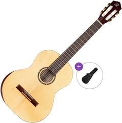 Klassieke gitaar Ortega R55DLX Basic SET 4/4 Natural Klassieke gitaar