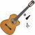 Elektro klasična gitara Ibanez GA5TCE3Q-AM Standard SET 3/4 Amber Elektro klasična gitara