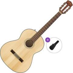 Klassieke gitaar Fender CN-60S Nylon WN Basic SET 4/4 Natural Klassieke gitaar
