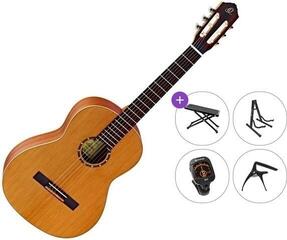 Klassieke gitaar Ortega R122 Premium SET 4/4 Natural Klassieke gitaar