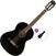Konzertgitarre Fender CN-60S Nylon WN Basic SET 4/4 Black Konzertgitarre