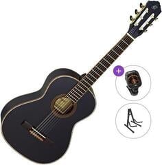 3/4 klassieke gitaar voor kinderen Ortega R221BK Standard SET Black 3/4 klassieke gitaar voor kinderen