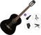 Konzertgitarre Fender CN-60S Nylon WN Premium SET 4/4 Black Konzertgitarre