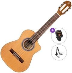 Semi-klassieke gitaar voor kinderen Ortega RQ39 Standard SET Natural Semi-klassieke gitaar voor kinderen