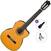 Konzertgitarre mit Tonabnehmer Ibanez GA6CE-AM Standard SET 4/4 Amber Konzertgitarre mit Tonabnehmer