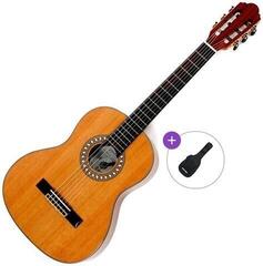 3/4 klassieke gitaar voor kinderen Höfner HC504 Basic SET Natural 3/4 klassieke gitaar voor kinderen