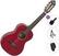 Klassisk guitar Valencia VC202 Standard SET Transparent Wine Red Klassisk guitar