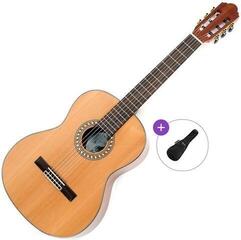 Klassieke gitaar Höfner HC504 Basic SET 7/8 Natural Klassieke gitaar