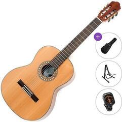 Klassieke gitaar Höfner HC504 Standard SET 7/8 Natural Klassieke gitaar
