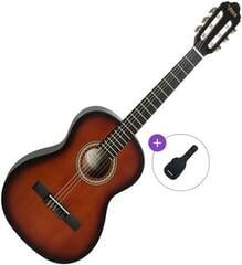 Chitară clasică mărimea ¾ pentru copii Valencia VC203 Basic SET Sunburst Chitară clasică mărimea ¾ pentru copii