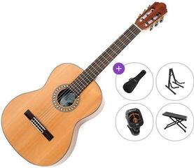 Klassieke gitaar Höfner HC504 Premium SET 7/8 Natural Klassieke gitaar