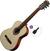 3/4 klassieke gitaar voor kinderen LAG Occitania 70 OC70-3 Basic SET Natural Satin 3/4 klassieke gitaar voor kinderen
