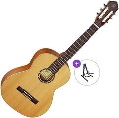 Klassieke gitaar Ortega R131 Basic SET 4/4 Natural Klassieke gitaar