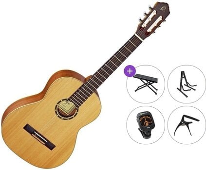 Klassieke gitaar Ortega R131SN Premium SET 4/4 Natural Klassieke gitaar - 1