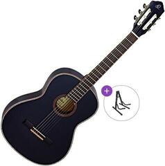 Klassieke gitaar Ortega R221SNBK Basic SET 4/4 Black Klassieke gitaar