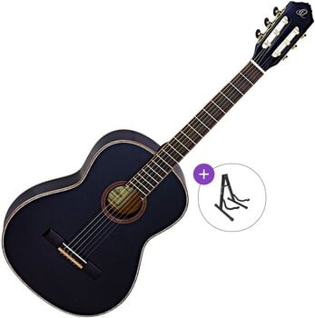 Klassieke gitaar Ortega R221SNBK Basic SET 4/4 Black Klassieke gitaar - 1
