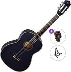 Klassieke gitaar Ortega R221SNBK Standard SET 4/4 Black Klassieke gitaar