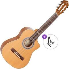 Classical Guitar with Preamp Ortega RQ39E Basic SET 1/2 Natural Classical Guitar with Preamp