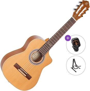Gitara klasyczna z przetwornikiem Ortega RQ39E Standard SET 1/2 Natural Gitara klasyczna z przetwornikiem - 1