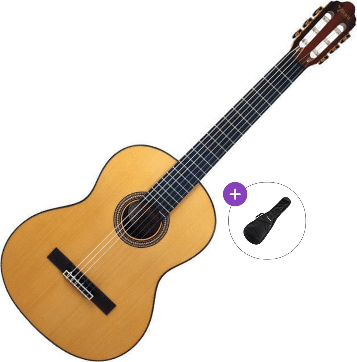Klassieke gitaar Valencia VC564 Basic SET 4/4 Natural Klassieke gitaar