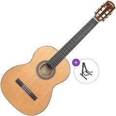 Klassisk gitar Cascha CGC300 Basic SET 4/4 Natural Klassisk gitar