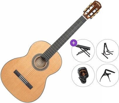 Klasiskā ģitāra Cascha CGC300 Premium SET 4/4 Natural Klasiskā ģitāra - 1
