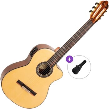 Gitara klasyczna z przetwornikiem Valencia VC564CE Basic SET 4/4 Natural Gitara klasyczna z przetwornikiem - 1