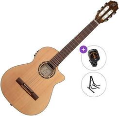 Classical Guitar with Preamp Ortega RCE125-3/4 Standard SET 3/4 Natural Classical Guitar with Preamp