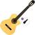 Guitare classique Pasadena SC041C Basic SET 4/4 Natural Guitare classique