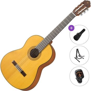Klassisk gitar Yamaha CG122-MS Standard SET 4/4 Natural Matte Klassisk gitar - 1