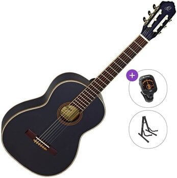 Klassieke gitaar Ortega R221BK Standard SET 4/4 Black Klassieke gitaar - 1