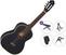 Klassieke gitaar Ortega R221BK Premium SET 4/4 Black Klassieke gitaar