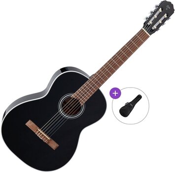 Klassisk guitar Takamine GC2 Basic SET 4/4 Black Klassisk guitar - 1