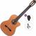 Gitara klasyczna z przetwornikiem Valencia VC774TCE Standard SET 4/4 Natural Gitara klasyczna z przetwornikiem