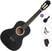 Guitare classique taile 1/2 pour enfant Pasadena SC041 Standard SET Black Guitare classique taile 1/2 pour enfant