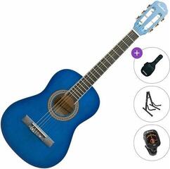 Semi-klassieke gitaar voor kinderen Pasadena SC041 Standard SET Blue Semi-klassieke gitaar voor kinderen
