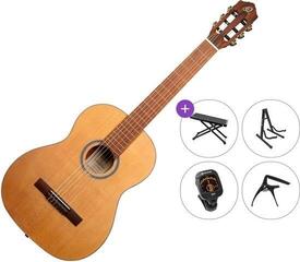 Klassieke gitaar Ortega R24RO Premium SET 4/4 Natural Klassieke gitaar