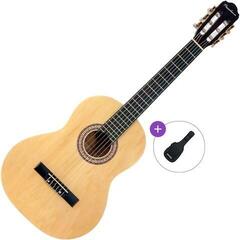 3/4 klassieke gitaar voor kinderen Pasadena SC041 Basic SET Natural 3/4 klassieke gitaar voor kinderen