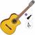 Gitara klasyczna z przetwornikiem Takamine GC1CE Standard SET 4/4 Natural Gitara klasyczna z przetwornikiem